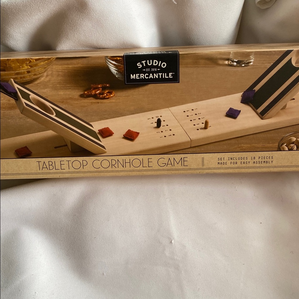 Cornhole Game Tabletop Studio Mercantile NWT